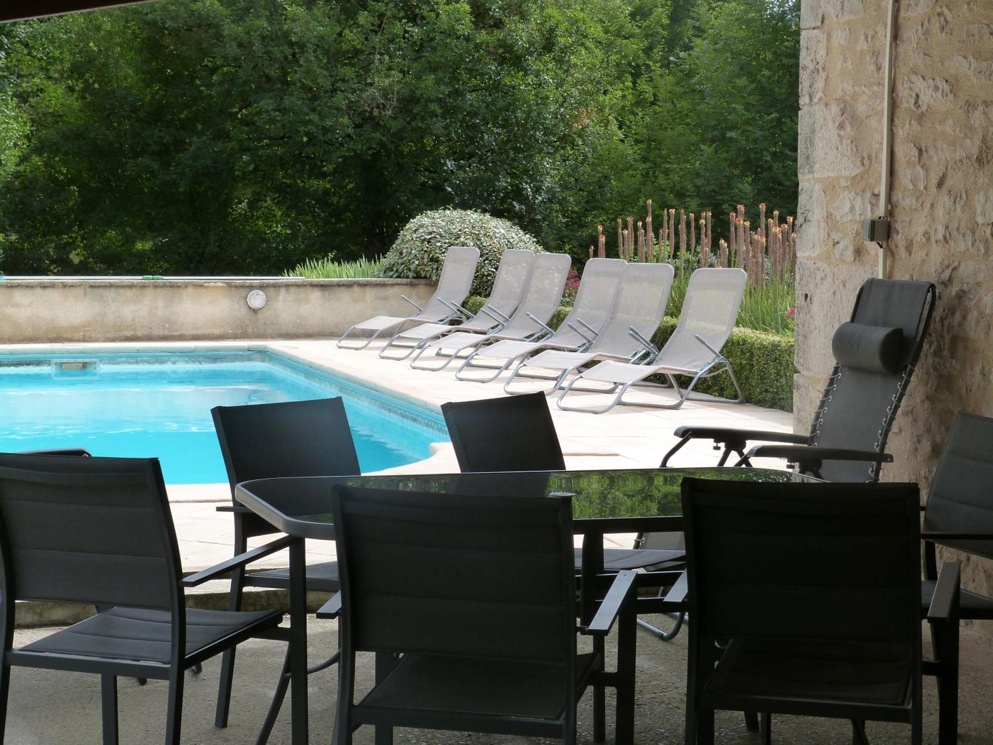 Gite Avec Piscine Proche De St Cirq Lapopie Berganty Exterior photo